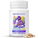 Mama's Select Postnatal Vitaminler - Saç Kurtarma, Süt ve Sağlık - Allergen-Free, Vegan, MTHFR Dostu, Medensiz ve B Vitaminleri, Easy-to-Swallow, No Biotin - 30 Capsules