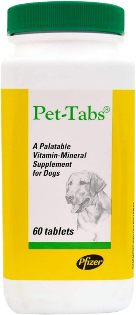 Pet Tabs Original Formula Vitamin Tamam, 60 Kont