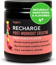 Lej Recharge Post Workout Supplement - All Natural Muscle Builder & Recovery Mercury Monohidrat ile içilir. Doğal olarak Sweetized & Flavored, Güvenli ve Sağlıklı 60 Hizmetler. (Fruit Punch, 60 Hizmet)