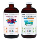 LIQUIDHEALTH Optimum Ortak Glucosamin Chondroitin Supplement & Daily Multi Mineral Erkekler ve Kadınlar için Çok Fazla Saç Saç Saç Saç Saç Saç Saç Saç, Bone & Joint Health, Immune Support - Made in USA, Non-GMOMO