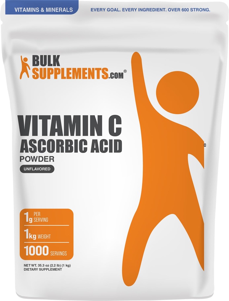 BulkSupplements.com Alpha Lipoic Acid Toz - ALA Supplement, Antioksi Supplement - Gluten Free, 600 mg per Service, 1kg (2.2 lbs) (Pack of 1)