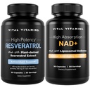 Vitals Vitamin Resveratrol Capsules + NAD+ Tamam Tamam Tamam Tamam