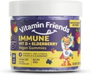 Arkadaşlar - Yaşlılar, Vitamin C Gummies - Vegan Immune System Branson Komed Supplements - Health Support w / çinko Citrate & Vitamin D - Gelişmiş Immune Support - 30 Day Supply – 1 Pack