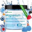 120 Kontyumal Glycinate Gummies 700 mg, Chewable Magnezyum Gummies for Yetişkinler & Çocuklar, High Abxia, Sleep, Relaxation & Focus Support, Non-GMO, Gluten-Free, Karma Berry Flavor, 60 Day Supply