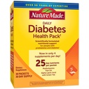 Doğa Günlük Diyabet Sağlık Paketi, Beslenme Desteği için Diyetsel Supplement, 30 Packets, 30 Day Supply