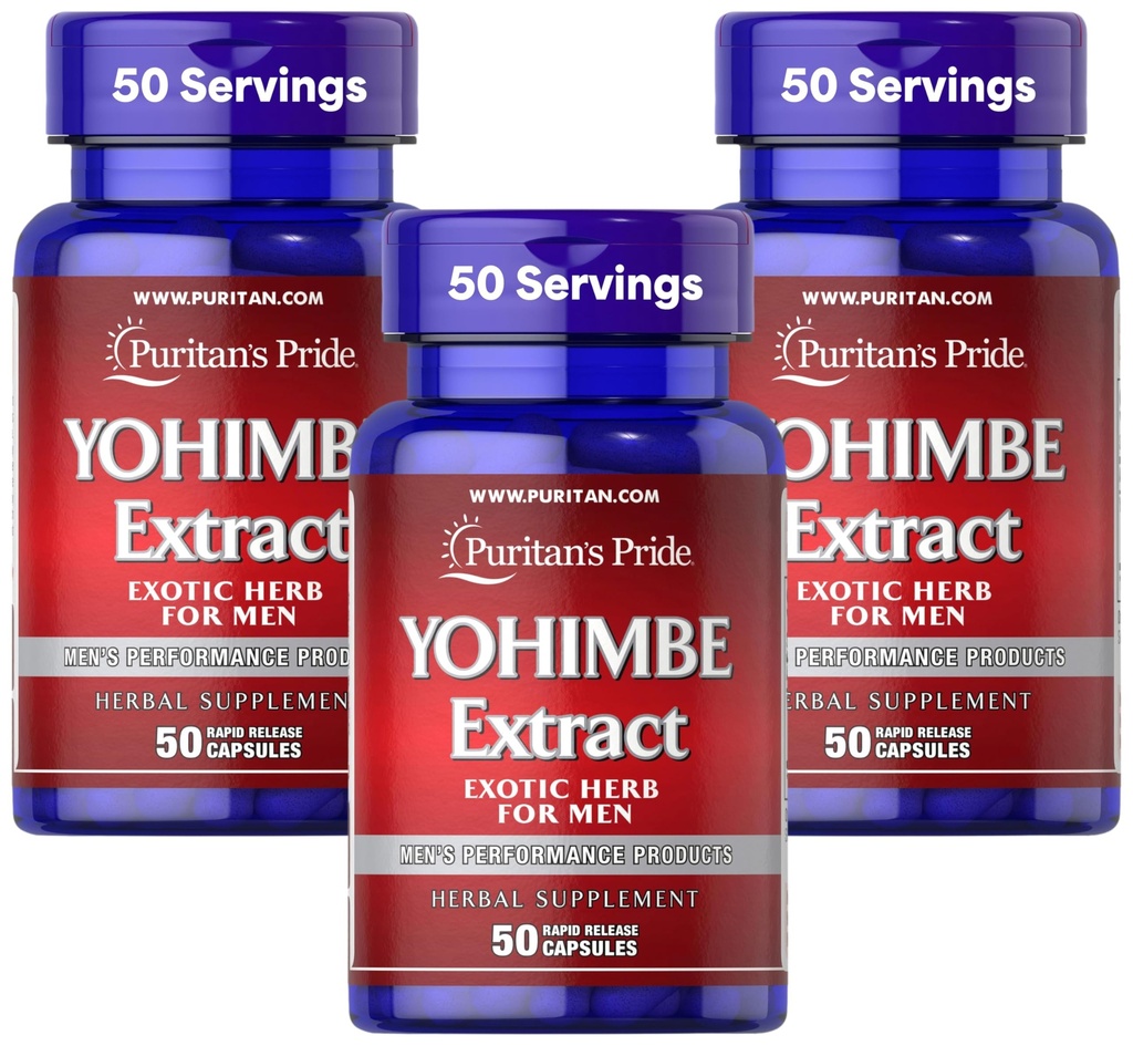 Puritan'ın Gurur Yohimbe 1000 Mg, 50 Kont, Sebze Hücreleri, Gelatin (Pazar 3)