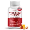 Apple Cider Vinegar 14-in-1 Supplement with Turmeric Ginger Cin Cinnamon Fenugreek Blueberry Milk Thistle Banaba - Made in the USA USA