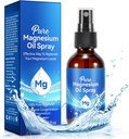Magnezyum yapıştırıcısı, Ayaklar için Saf Magnezyum Yağı, Cam Şişe Doğal Organik Malzemeler, Absorb'a Kolay ve Kullanımı (60ML)