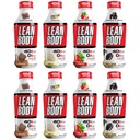 Lean Body Ready-to-Drink Protein Shake Variety Pack – 4 Flavors Assorted – 40g Protein – 14 fl oz Bottles – 8 Pack