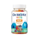 DR. MORITZ Çocuklar Multivitamin Gummies - Çocuklar A C D E B6 B12 Çinko & Daha Fazla Tamam Günlük Destek - Vejetaryen & Non-GMO Multivitaminleri Çocuklar için (180 Kont)