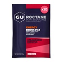 Gu Energy Roctane Ultra Endurance Energy Drink Mix, Vegan, Gluten-Free, Kosher, Caffeine- Free, and Dairy-Free n-The-Go Energy for Any Workout, 10 Single Serve Travel Size Packets, Strawberry Hibiscus