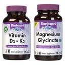 BlueBonnet Beslenme Vitamin D3 ve K2 ve Magnezyum Glycinate Sebze Kapsülleri