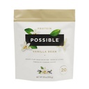 Protein Toz Vanilla Bean - 20g of Vegan, Plant-Based Protein Mix - Non-GMO, Non-Dairy, Gluten-Free - 3.5g of BCAAs - 9 Essentials - 15Day Supply - 1 Bag, 15 Hizmet