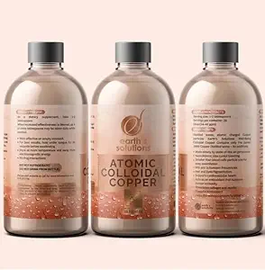 Copper - Vitality ve Support için Atomik Koloidal Copper Çözümü - Doğal Yaşam ve Wellness için Ionic Supplement