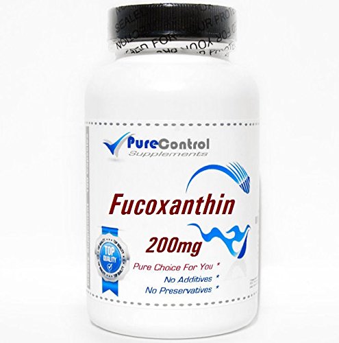 Fucoxanthin 200mg // 100 Capsules // Pure