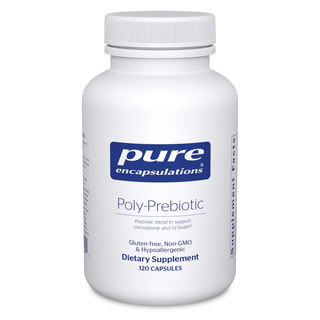 Saf Encapsulations Poly-Prebiyotik | Prebiyotik Mix to Support The Microbiome and GI Health | 120 Capsules*