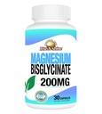 Rise-N-Shine - Magnezyum Bisglycinate 200 mg - Ortak ve Kas Destek - Enerji, Digestion ve Bones - Magnezyum for Sleep Support and Rest (30 Capsules)