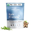Plant Based Protein & Superfoods Powder, Original, Unflavored | Organic Protein Powder, Vegan, Non Dairy, Non-GMO, Gluten Free, Sugar Free, Perfect Keto Drink Mix (1 lb)