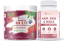 Kadınlar Multivitamin Gummies & Hair, Skin & Nails Supplement Sche, Brain & Heart Support, Gut & Digestion, Hair growth, Skin Health, Nail Strength