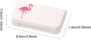 Saga Save Travel Pill Case 3 Karşılaştırmalı Hareketli Pill Case Dustproof ve Moisture-Proof Daily Pill Case Small Pill Box for Vitamins, Fish Oil, Supplements (Cactus)