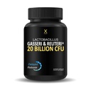 HUMANX Lactobacillus Gasseri & Reuteri+ 20 Milyar CFU Plus Organik Prebiyotikler ve Punicaligans - Probiyotik Supplements - USA Made - Non-GMO - Performance Driven Gecikme