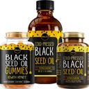 Maju Superfoods Black Seed Oil 3-in-1 Sche, Gummies, Capsules, & Liquid