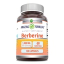 Amazing Formulas Berberine 1000 mg EN 120 Capsules Supplement | Non GMO | Gluten Free | Made in USA