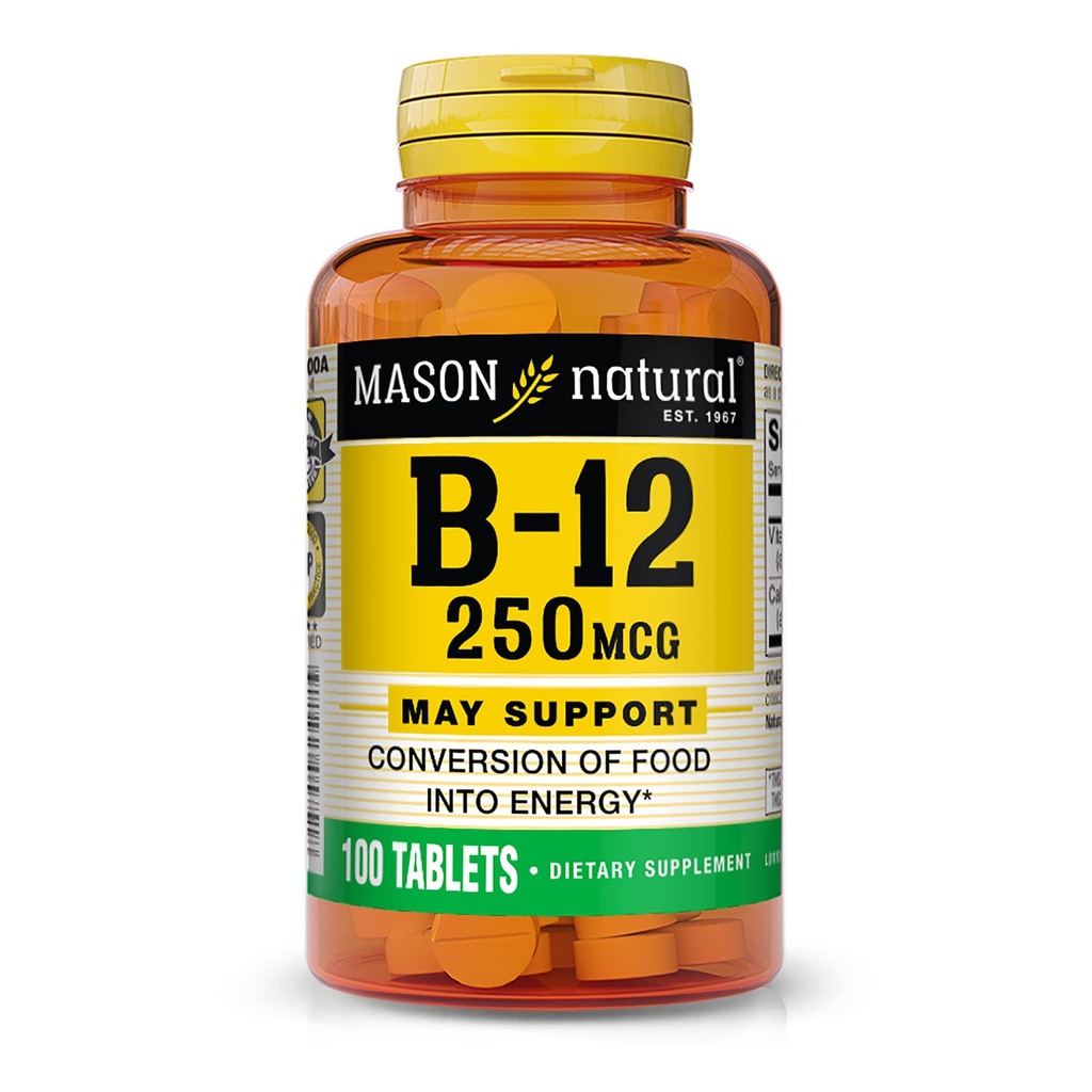 Masonlar Mason Vitamin B 12 250mcg Tabletleri