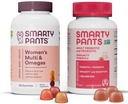 SmartyPants Women's Multivitamin and Probiyotik Immunity Sche: Omega 3 Fish Oil (EPA/DHA), Metrik, CoQ10, D3, C, Digestive & Immune Support Supplement (30 Day Supply)
