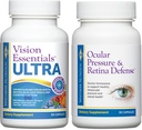 Premium Eye Health Sche, Maküler & Retina Sağlığı, Eye Strain, Ocular Basınç, Kuru Gözler ve Ocular Basınç ve Retina Savunması için Ek Sağlıklı Intraoküler Basınç ve Retina Savunma içerir