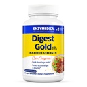 Enzymedica Digest Gold + ATPro, maksimum Güçlü Enzyme Formula, Bloating and Gas, 14 Key Enzymes Including Amylase, Protease, Lipase ve Lactase, 120 Capsules