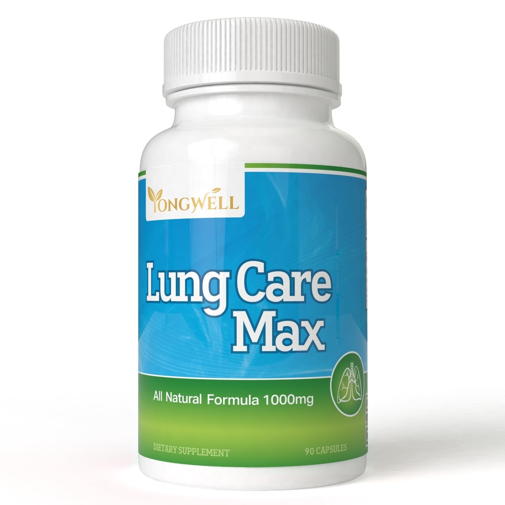 Lung Care Max, American Clooney, Bee Propolis ve Royal Jelly (90 Capsules) ile Özel Antioksi Formula
