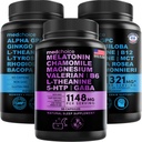 MEDCHOICE Sleep Melatonin (90ct) ve Nootropic Brain (120ct) Supplement - Wellness Duo for Sleep, Brain, Focus, & Mood Support - Vegan, Non-GMO, Gluten-Free-Free