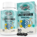 Liposomal Bovine Lactoferrin 1000 mg - Yüksek Aborpsiyon - Demir Aborpsiyon ve Immune Function Lactoferrin Supplements for Yetişkinler, 60 Softgels