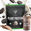 VEDGE Vegan Protein Powder - Plant Protein Powder with Pea, Pumpkin & Sunflower - USDA Organic, Amino Acids, Dairy Free, Soy Free, Keto, Non GMO - Cookies and Creme - 20 Servings