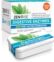 Zenwise Health Digestive Enzymes and Bromelain for Gut Health - Probiyotik Multi Enzymes with Prebiyotiks and Probiyotiks for Women and Men for Digestive Health and Bloating Relief for Digestion -15 CT