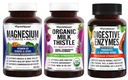 Farm Haven Magnezyum Glycinate & Malate + Milk Butle + Digestive Enzymes with Probiyotiks