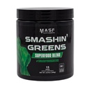 MASF Supplements Smashin' Greens Superfood Organik Yemek - 15 Hizmet - Boost Energy, Immune Support, Digestive Health with Organic Wheat Grass, Spirulina, Chlorella - NSF sertifikalı