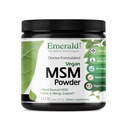 EMERALD LABS MSM Powder - Plant-Sourced Methylsulfonylmethane Supplement for Liver Detox, Joint Health, Skin Health & More - Vegan, Gluten-Free - 8 oz