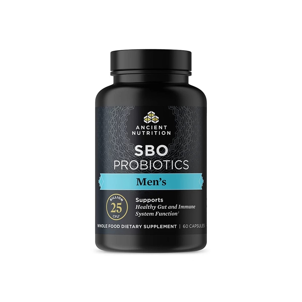 Erkekler için Eski Beslenme Probiyotikleri, SBO Probiyotikleri Erkeklerin 60 Ct, Gut Health, Digestive and Immune Support, Boosts Muscle and Fat Metabolism, 25 Milyar CFU* Per