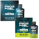 Frog Fuel Power Regular & Power Energized Complete protein Shot Sche, 15g Protein Nano-Hydrolyzed Grass Fed Collagen, Post Workout, Fat & Sugar Free, 22 Amino Acids, Berry, 1 oz Packets, 48 Packets,