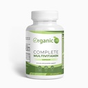 Genric Organic Complete Multivitamin - Vitamin B Kompleksi, Yeşil Çay, Pomegranate & Herbal Mixs - Vejetaryen Capsules - Bir Denge Yaşamını koruyun - 60 Capsules