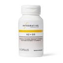 Bütünleştirici Tedaviler K2 + D3 - Kalp Sağlığı ve Kemik Desteği * - Yetişkinler için - Süt-Free & Gluten-Free - 60 Kont (60 Hizmet)