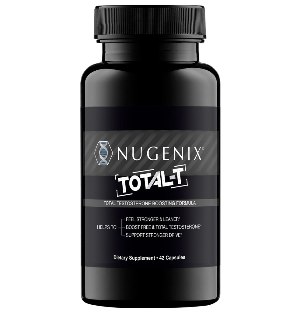 Nugenix, Erkekler için ücretsiz ve Total testosteron ATM Supplement, 42 Count