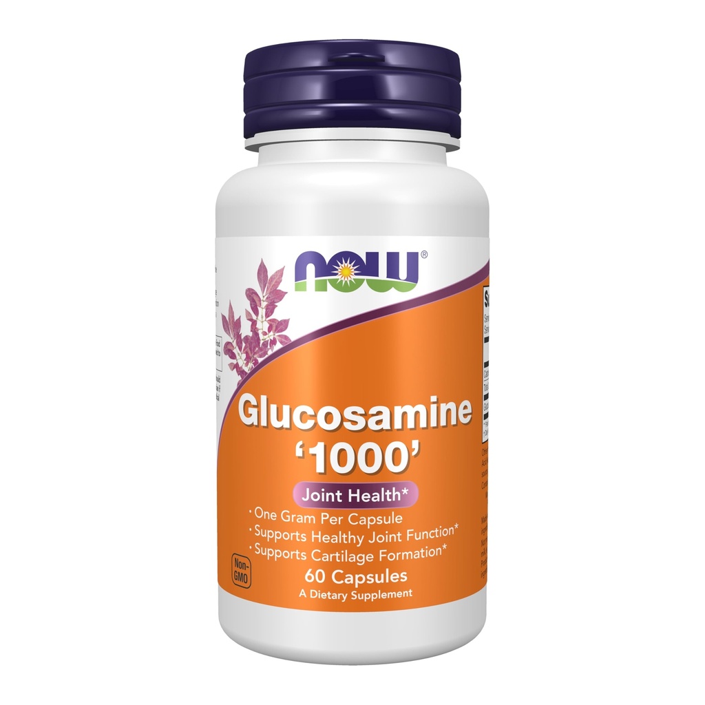 Şimdi Gıdalar Tamamlıyor, Glucosamine '1000', UL Diyetsel Tamam Sertifika ile, 1 g Per Capsule, 60 Veg Capsules