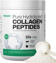 Vitasave Collagen Vita Toz - Hizmet başına 10g Hydrolyzed Collagen – Unflavored, Grass-Fed, Keto Friendly – Skin, Hair, Nails & Ortak Destek - 500g Hydrolyzed Collagen