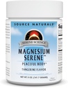 Source Naturals Serene Science Magnezyum Serene, Peaceful Body*, Tangerine Flavored - 5 Ounce Toz