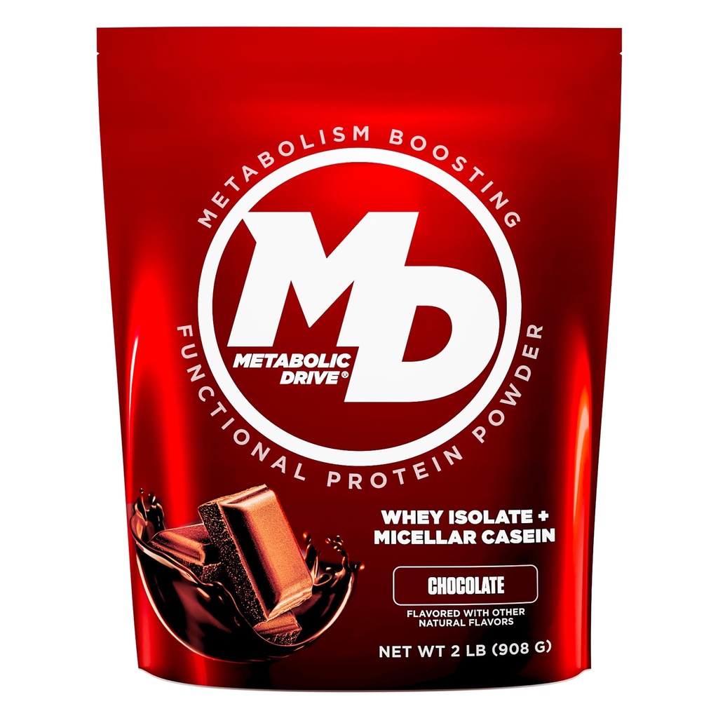 Biotest Metabolic Drive Protein - Low-Carb Flavor-Bomb, 20 Hizmet - Whey Isolate + Micellar Casein - Signature Chocolate