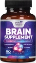 Zihin ve Odak için Beyin Supplementleri - Concentration, Alertness, Cognitive Support - Phosphatidylserine, DMAE, Beyin Sağlık Vitaminleri B6 C E çinko - 60 Capsules